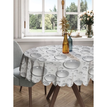 The tablecloth "air bubbles", round, Saten, d = 150 cm