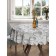 The tablecloth "air bubbles", round, Saten, d = 150 cm