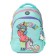 School backpack, 40 x 27 x 20 cm, Grizzly, ergonomic back, laptop department, turquoise