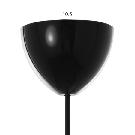 Lamp Bayerlux "cone" 1x15W E14 chrome 16x16x20cm-4