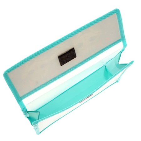 A5 notebook folder (230 x 190 x 50 mm), with Velcro valve, plastic/textiles, calligrata, "cats"-3