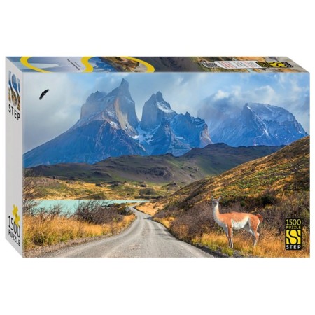 Mosaic "National Park in Chile", 1,500 elements