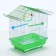 Poultry cell is equipped BD-1/1D, 30 x 23 x 39 cm, green