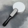 Foot Teros, laser/sandpaper, bilateral, 18 cm, black color