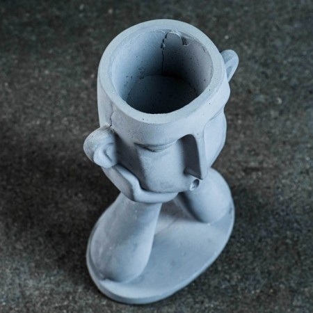 Kashpo - Organizer "Hades" gray, 9x26x13cm-4