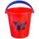 Bucket for playing sand, 1l, spider-man