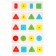 Logical pyramid "Colors and forms", EVA material, according to the Montessori Methodology