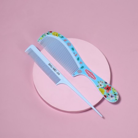 Set of comb, 2 items, Mix drawing