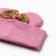 Children's hat "Mouse", pink color, size 50-54