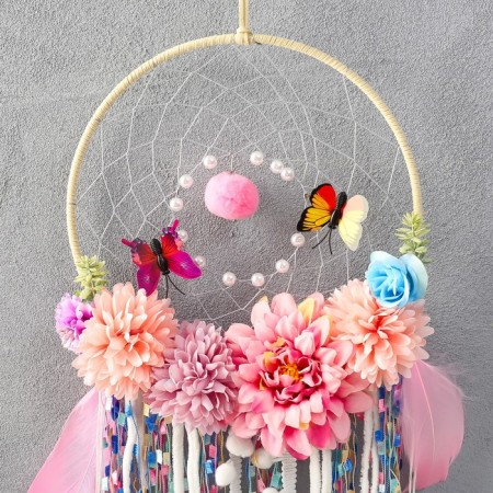 Dreams "Flower Wreath with butterflies" 68x20 cm-1