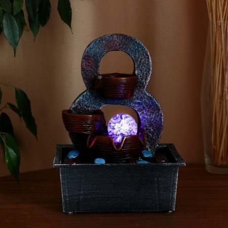 Meliton Fountain Infinity, 19x13x26 cm (with backlight)-2
