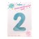 Foil ball 40 "Figure 2", pale blue