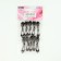 Automatic castle for lightning "Spiral", No. 7, 10 pcs, color black nickel