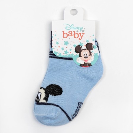 Socks "Mickey Mouse", Mickey Mouse, Blue, 10-12 cm-3