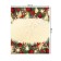 The tablecloth “New Year's ornaments”, rectangular, Saten, size 120x145 cm