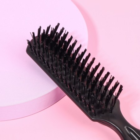 Massage comb, 3.2 × 19.4 cm, black color-2