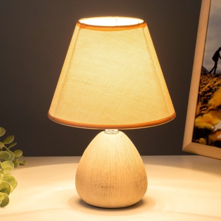 Estel table lamp E27 40W Beige 17x17x26 cm Risalux-2