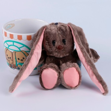 Набор "Зайка Li" игрушка в кружке-4