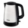 Electric kettle Tefal Ki150d30, metal, 1.7 l, 2400 watts, silver-black