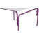 Table children's growing fairy "My baby", group 0-1, color white-violet