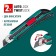 Knife kraftool uni 09193_z02, segmental blade, 18 mm