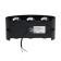 Facade lamp "Semosfer", FSD-070, 6 W, 3000K, 3 rays, IP65, 220 V, plastic, black 100842