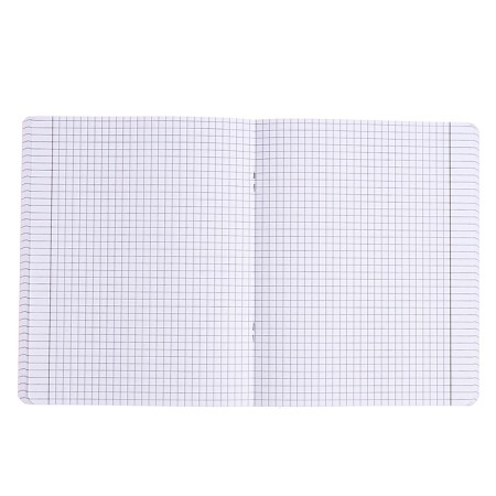 A notebook of 96 sheets in a black cage, a cover of a shared cardboard, VD-smile-1