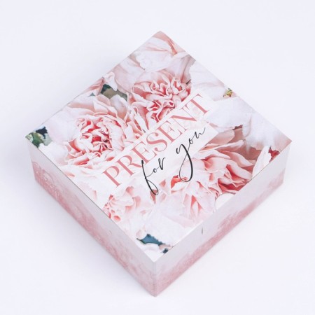 Box Gift team, packaging, "Pressent", 15 x 15 x 7 cm-2