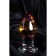 Sexus Glass anal plug, glass, transparent, 9 cm, d = 4 cm