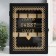Klyuchnitsa tree 6 hooks "House, cute house" Black 20x5.5x26 cm