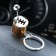 Cartage keychain, gearbox lever, golden