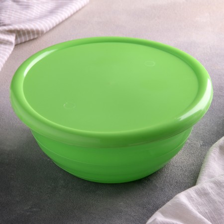 Bowl with a lid, 2.1 l, color mix-5