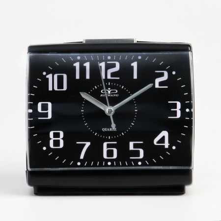 Clock - desktop an alarm clock, discrete move, 14.3 x 13.2 cm-2