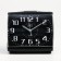 Clock - desktop an alarm clock, discrete move, 14.3 x 13.2 cm