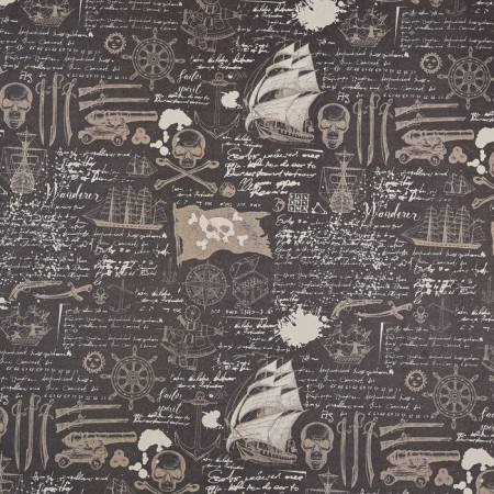 Packaging paper, craft "Sea battle", 70 x 100 cm, 1 sheet-2
