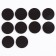 A glue -based magnet "Circle" is a diameter of 1 pc. - 4 cm, set 10 pcs.