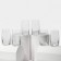 Set of glass glasses for water Pavo Aqua, 250 ml, 6 pcs