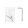 Facade lamp "Semisphere", 2 W, 3000k, single -beam, moisture -proof IP65, gray
