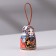 Matryoshka bell, Khokhloma, 5.5 cm