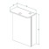 SANSTAR suspension wardrobe "Universal 50" with white light
