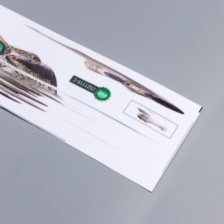 Sticker plastic interior color "Alligator" 10x45 cm-2