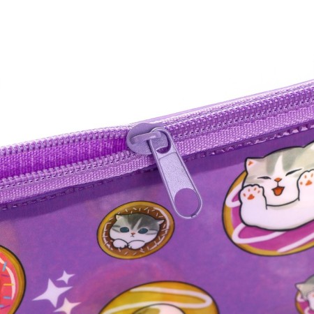 Penal school soft flat 9.5 x 20.5 PVC “September 1: kittens” mix-6