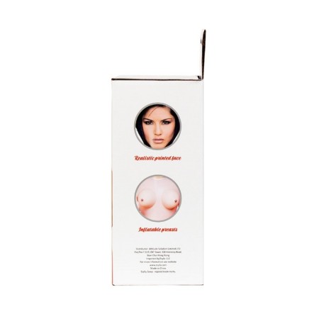 Infutal doll Toyfa Dolls-X Cassandra, brunette, 2 holes, 160 cm-1