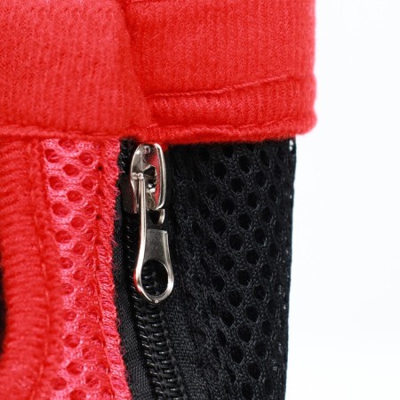 A backpack of cats for cats and dogs "Kangaroo", 35 x 25 x 20 cm, size S, red-5