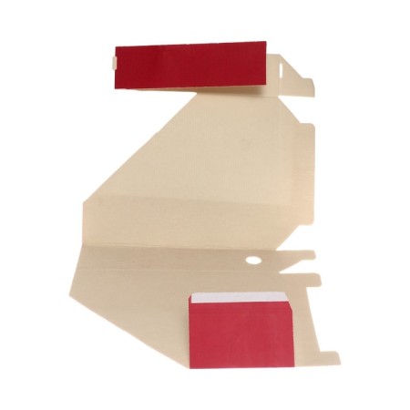 A4 storage, archive from microgofrotcard Calligrata, 75 mm, up to 700 l, red-5