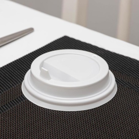 Disposable cover for a glass white with a nose, d = 8 cm-1