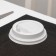 Disposable cover for a glass white with a nose, d = 8 cm