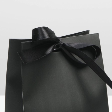 Gift package with tape, packaging, “black”, 13 x 19 x 9 cm-5
