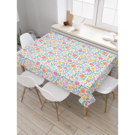 Tables on the table "mood - spring", rectangular, oxford, size 120x145 cm