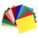 Cardboard of color A4, 15 sheets, 15 colors, in the Rainbow folder, coated 230 g/m2